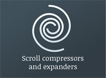 Scroll compressors and expanders