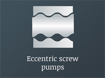 Eccentric screw pumps