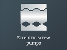 Eccentric screw pumps